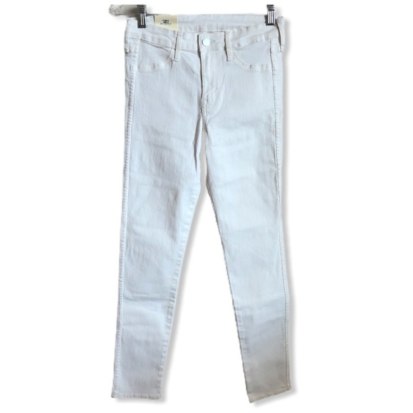 NWT H&M White Skinny Ankle Jeans - Picture 1 of 8